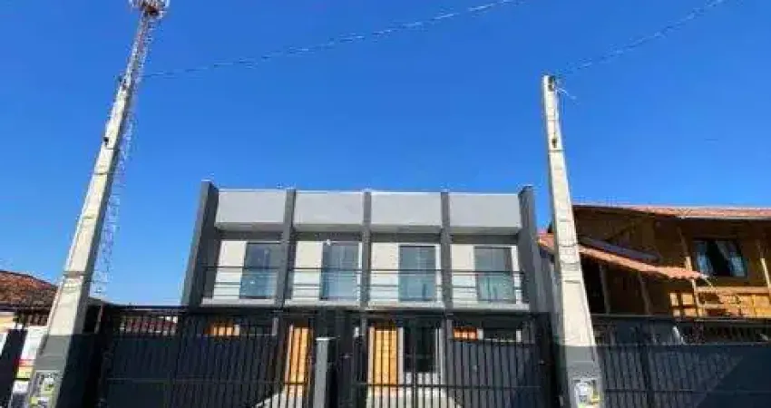 Promoção sobrado novo 2suítes/75m2/ próximo do fort atacadista/aventureiro/joinvillesc