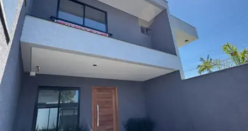 Sobrado novo alto padrão/ 122m2priv. / 2 vagas/ 1 suíte+2dorm/ 5,15mts abertura/porcelanato/gesso/churrasqueira/ valor promocional