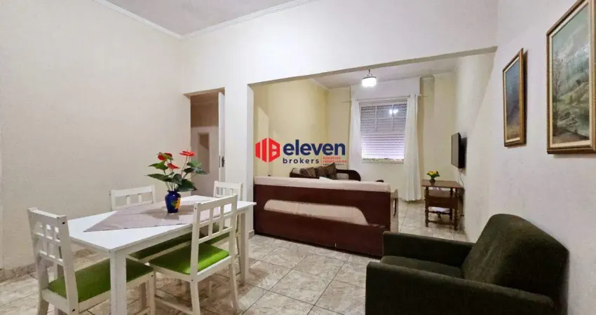 Apartamento térreo frente mar no embaré – santos / boqueirão