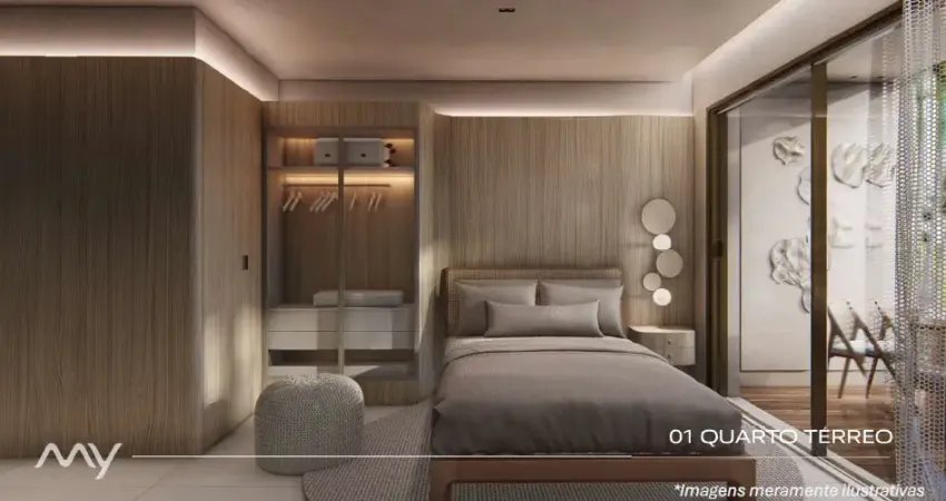 Apartamento 1 quarto, 27m², praia de muro alto, my beach experience