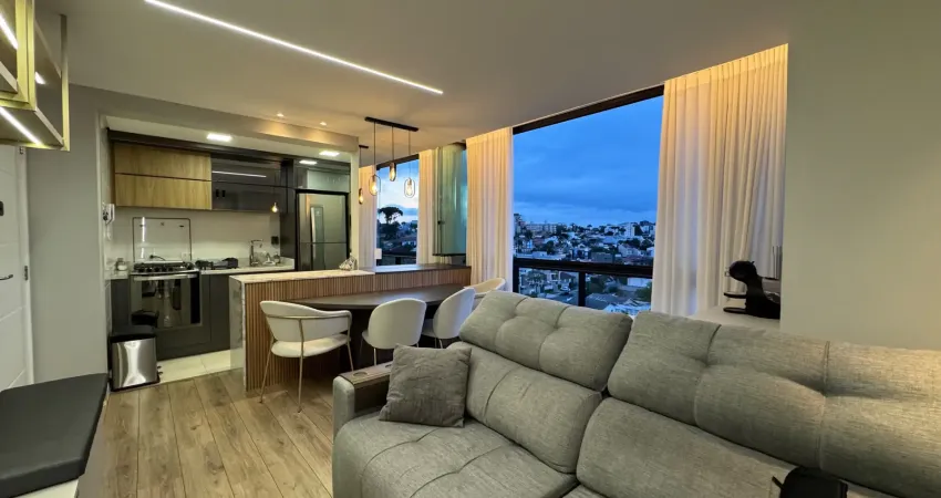 Apartamento mobiliado no bairro boa vista com 52m², 2 dormitórios e 2 vagas