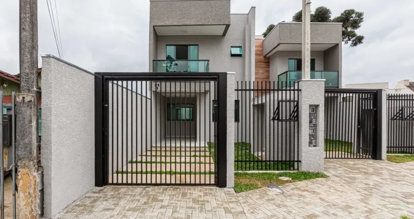 Sobrado em uberaba com 89m2, 2 dormitórios ( sendo os 2 suíte ) e 2 vagas - curitiba - uberaba - pr