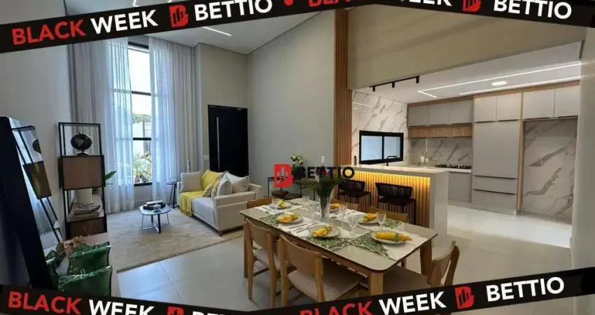 Linda casa térrea, nova, porteira fechada, no condomínio gran reserve, indaiatuba sp