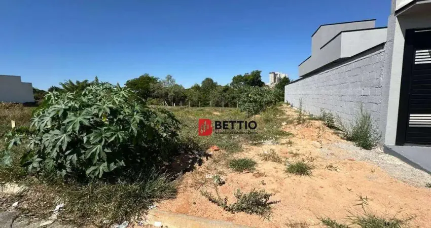 Lote com pequeno declive, fundos área preservação, vila dos canários, indaiatuba sp
