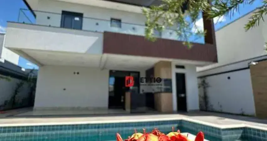 Casa assobradada, 4 quartos, sendo 3 suítes e piscina, cond. alto itaici, indaiatuba/sp