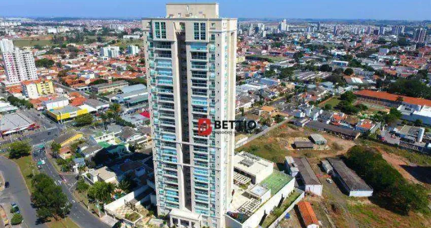 Apartamento duplex, 287m2, 3 suítes, 4 vagas, hidromassagem, ed. majestic - indaiatuba/sp