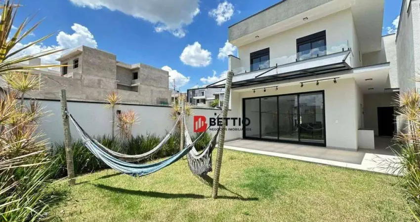 Casa assobradada, locação/venda, 3 quartos, quintal com gramado - cond. park gran reserve, - indaiatuba/sp