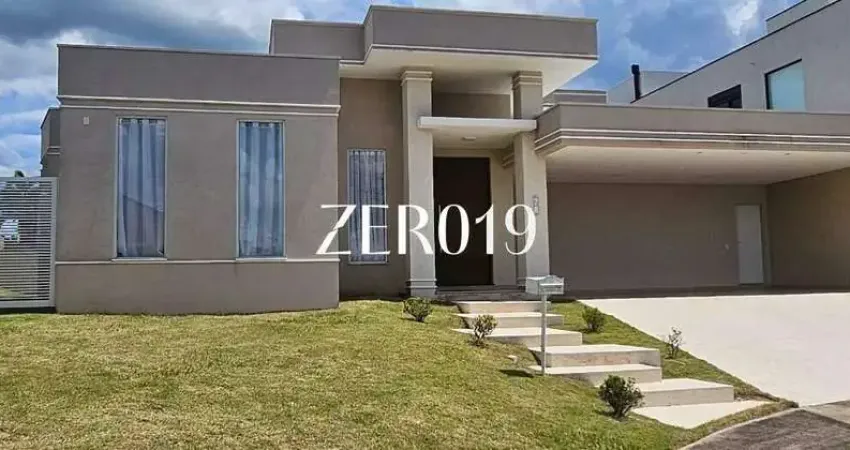 Casa térrea à venda, com 3 dormitórios e 265m² de área construída no loteamento parque dos alecrins, campinas, sp - cod. 21951