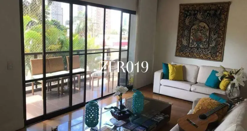 Apartamento à venda com 168m², 4 quartos, no cambuí em campinas/sp. | cód.: 9388