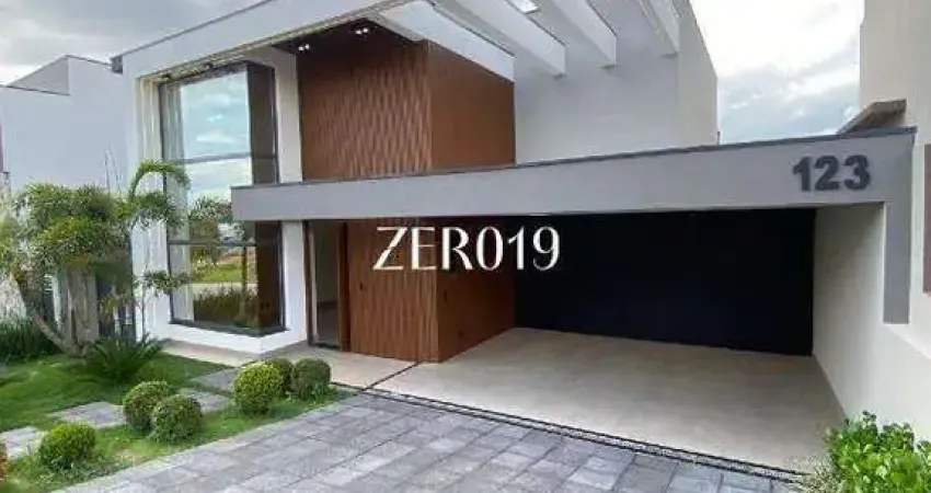 Casa com 3 suítes térreas à venda – acabamento premium – residencial arborais