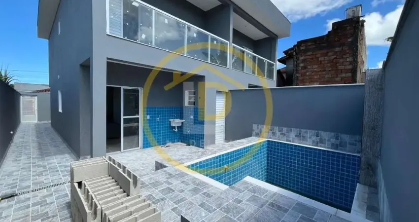 Casa 2 dormitórios para venda em itanhaém, bopiranga, 2 dormitórios, 2 suítes, 4 banheiros, 2 vagas