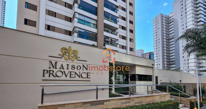 Apartamento mobiliado no Edifício Maison Provence com 3 dormitórios à venda, 120 m² por R$ 1.200.000 - Gleba Palhano - Londrina/PR