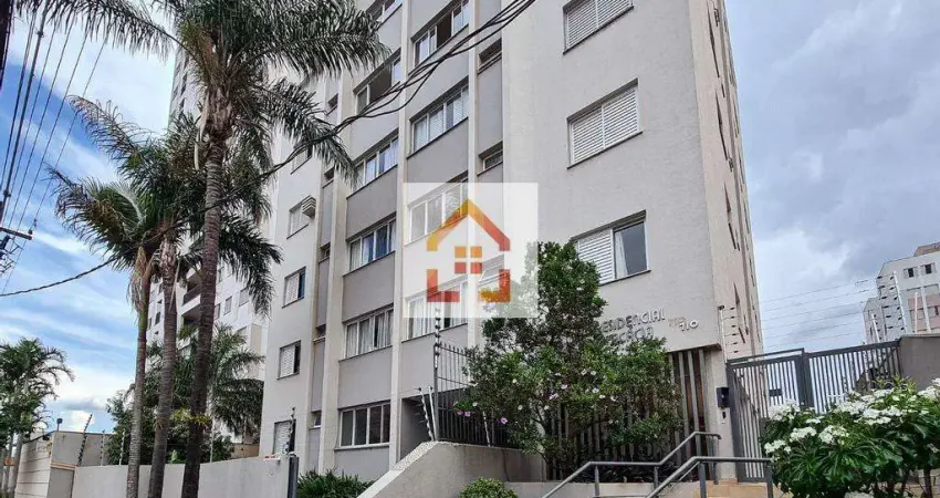Apartamento no ed resid acácia para locação com 2 dormitórios, 67 m² por r$ 1.800/mês - jardim andrade - londrina/pr