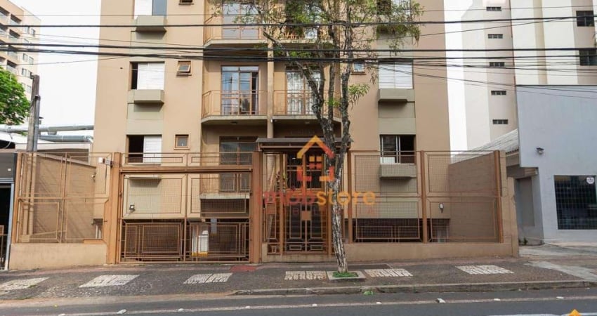Apartamento para locação no Edifício Reno, com 2 dormitórios, 66 m² por R$ 1.500/mês - Centro - Londrina/PR
