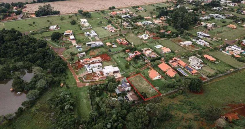 Terreno à venda no condomínio estância santa paula, 1.500m² por r$850.000,00 - londrina - pr