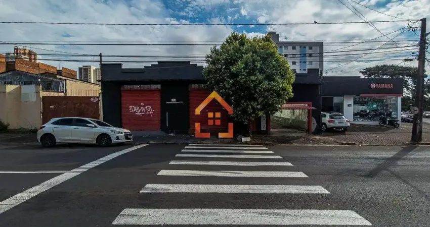 Barracão para locação na rua brasil, 250 m² por r$ 10.000/mês - centro - londrina/pr