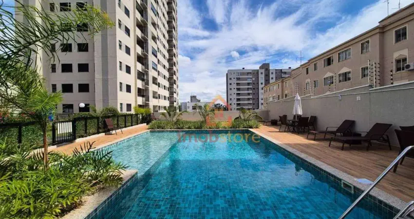 Apartamento com 2 dormitórios à venda, 56 m² por R$ 365.000 - Edificio Le Chalet- Parque Jamaica - Londrina/PR