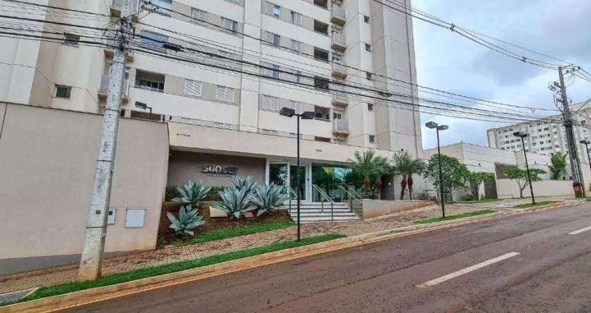 Ed. sunset faria lima. apartamento com 2 dormitórios à venda, 54 m² por r$ 450.000 - gleba palhano - londrina/pr