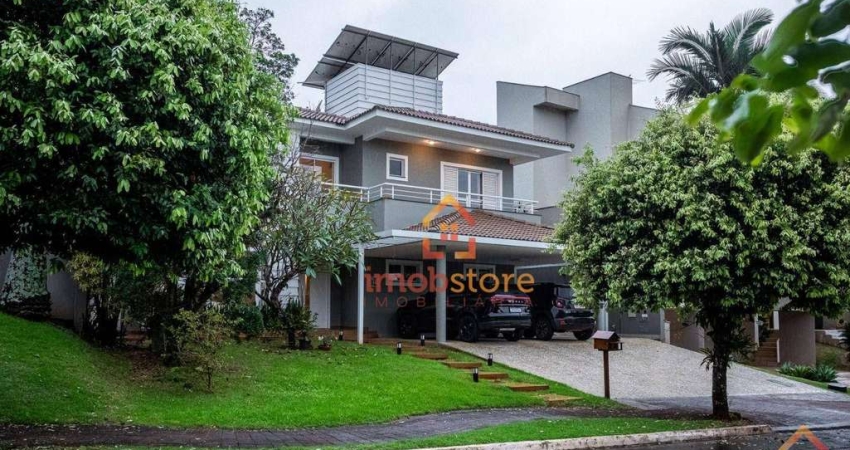 Belíssima casa com 4 dormitórios para locação, 500 m² por R$ 15.5000/mês - Royal Park Residence &amp; Resort - Londrina/PR