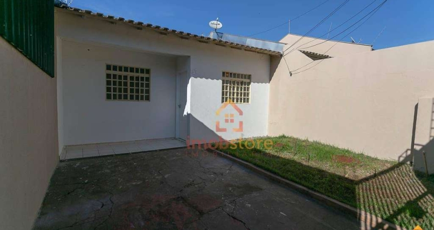 Casa com 2 dormitórios para locação, próximo ao Autódromo, 55 m² por R$ 1.200/mês - Jd.Andes - Londrina/PR