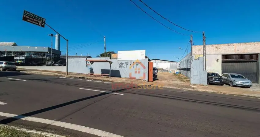 Barracão para locação com 500m² de barracão + 1000m² de pátio por R$ 10.500/mês - Rodocentro - Londrina/PR