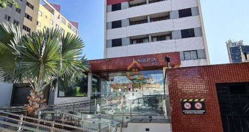 Apartamento para locação no Ed Laguna com 1 dormitório 45m² por R$ 1.300/mês - Jardim Higienópolis - Londrina/PR