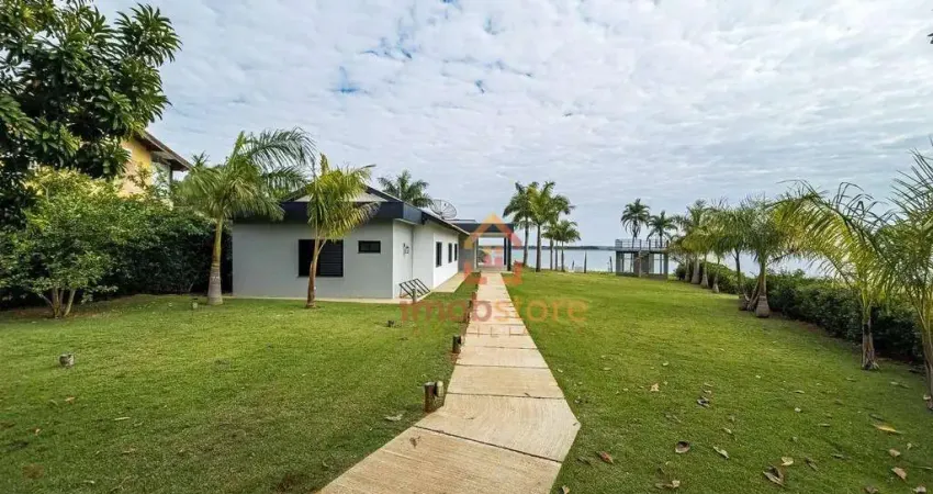 Chácara com belíssima casa para locação no Cond Ilha do Sol, com 4 dormitórios, 370 m² por R$ 10.000/mês -Primeiro de Maio/PR