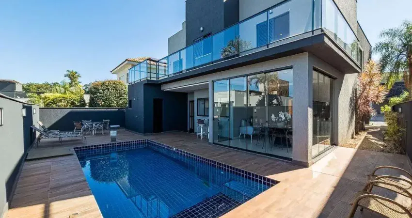 Casa à venda no cond. alphaville ii, com 5 suítes, 320 m², por r$3.490.000,00 - vivendas do arvoredo - londrina pr