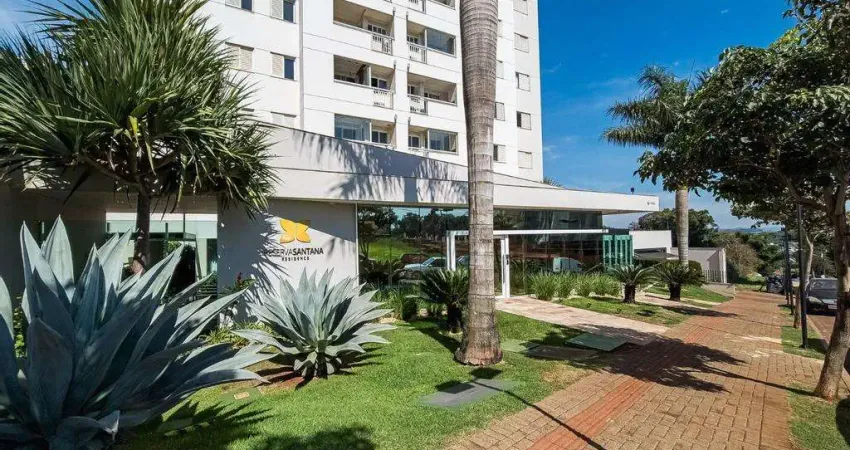 Apartamento com 3 dormitórios à venda no ed reserva santana com 75 m²  por r$ 590.000 - gleba palhano - londrina/pr