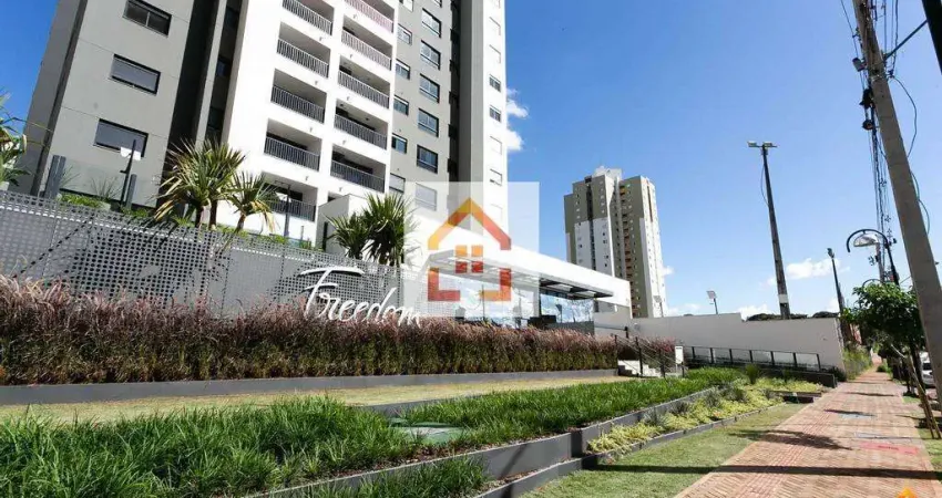 Apartamento à venda em londrina, gleba palhano, com 1 suíte, com 45 m², freedom palhano