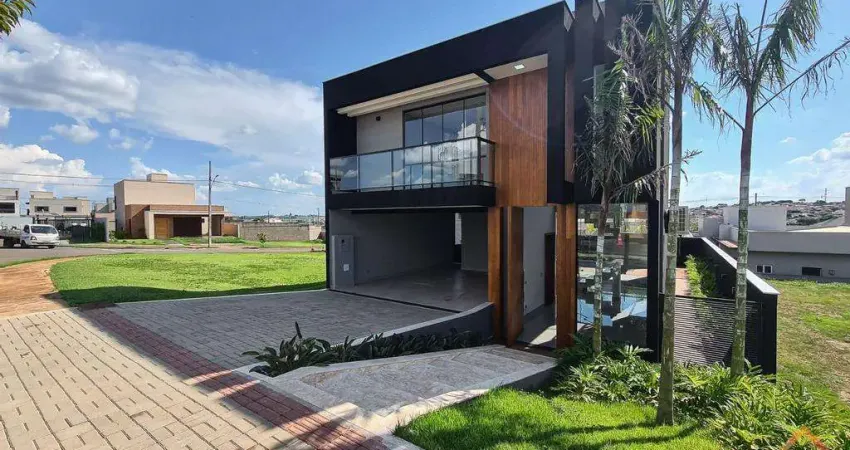 Casa à venda no parque tauá, com 3 suítes, com 232 m² por r$1.790.000,00, jardim morumbi - londrina