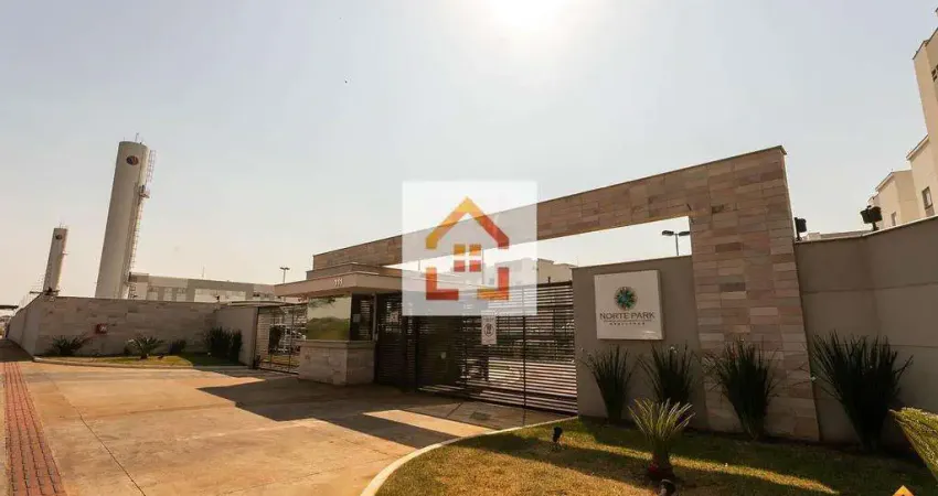 Apartamento para venda edifício residencial norte park com 63 m² 3 dormitórios jd. são paulo ii, por 220.000  - londrina pr