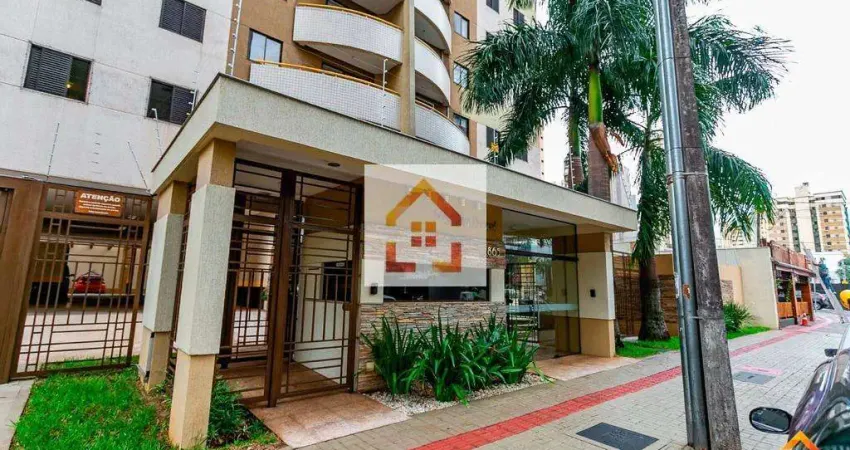 Apartamento com 4 dormitórios à venda, 105 m² por r$ 600.000 - centro - londrina/pr