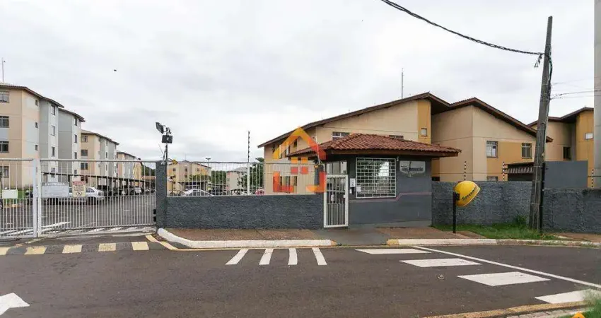 Apartamento para locação no cond. abel chimentão, com 2 quartos, 40m² por r$ 1.100,00/mês. jd nova olinda - londrina - pr