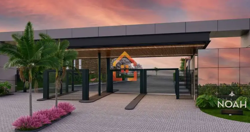 Terreno à venda em condominio novo na zona sul, 273m² por r$420.000,00 - cond. residencial noah, gleba fazenda palhano- londrina