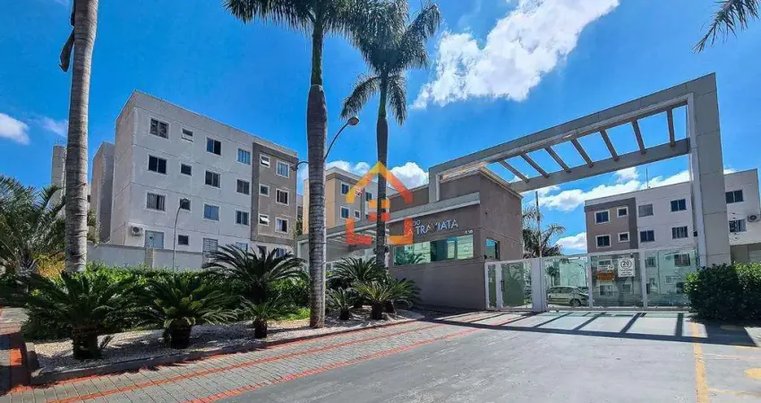 Apartamento para locação no cond. spazio la traviatta, com 2 quartos, com 41 m² por r$ 1.000,00, jd. olímpico - londrina pr