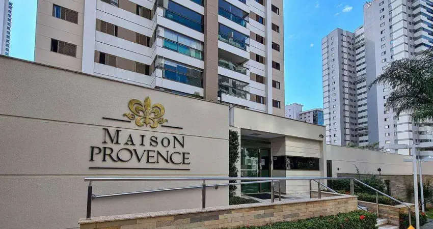 Apartamento mobiliado no edifício maison provence com 3 dormitórios à venda, 120 m² por r$ 1.200.000 - gleba palhano - londrina/pr