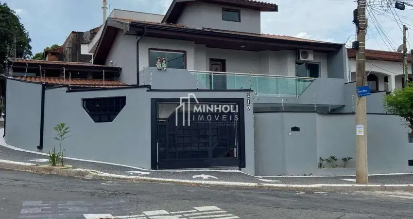 Lindo sobrado 3 dorm. suite área de churrasqueira com piscina pq das nações