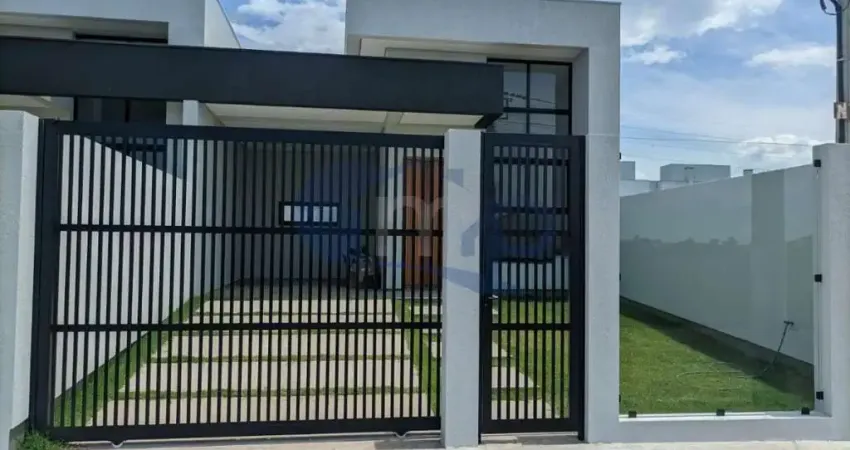 Casa geminada com 3 dormitórios no loteamento morada das palmeiras em torres/rs