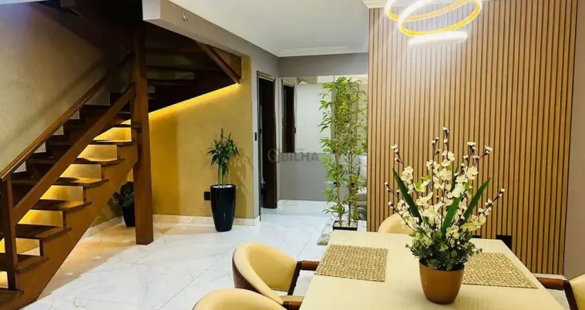 Triplex a venda no condomínio edifício ville dampezzo no bairro jardim higienópolis