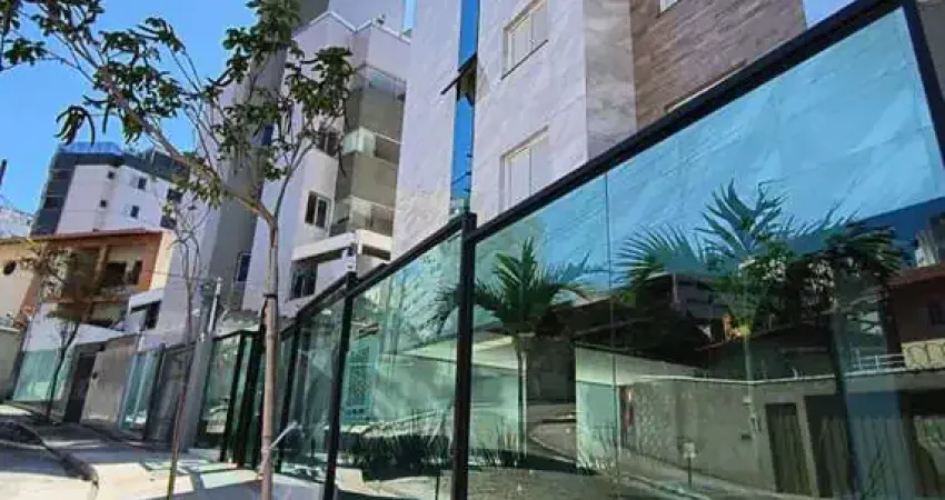 Cobertura para venda em belo horizonte, minas brasil, 2 dormitórios, 1 suíte, 2 banheiros, 2 vagas