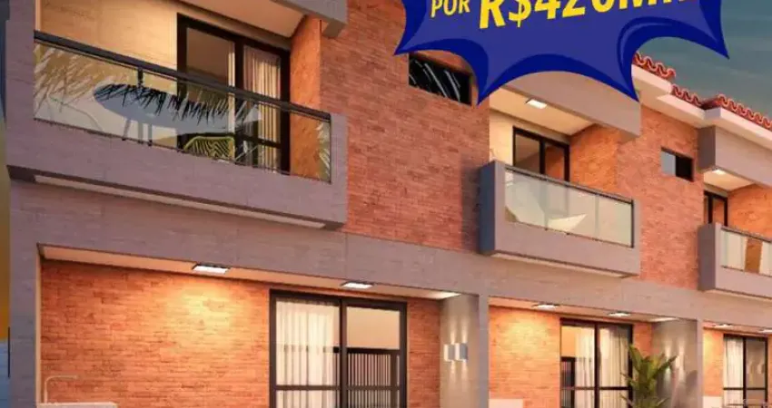 Lançamento de casas duplex com 3 quartos, sendo 2 suítes no cordeiro recife!