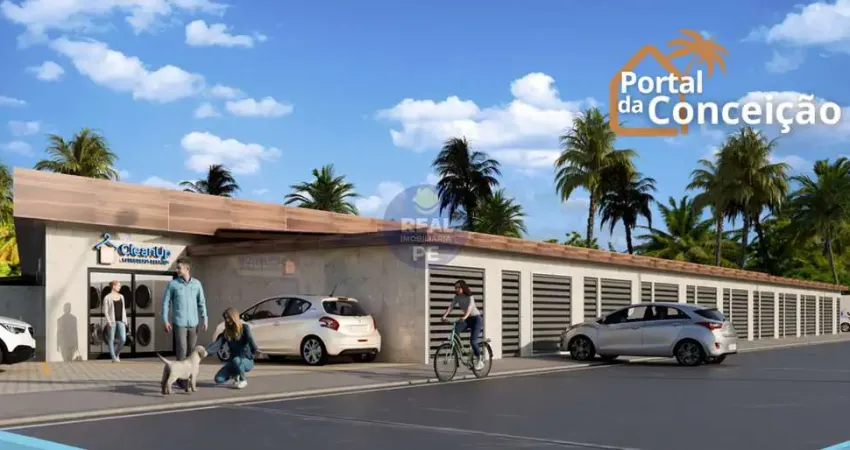 Casa com entrada individual e 3 qtos, em nossa sra. da conceição!