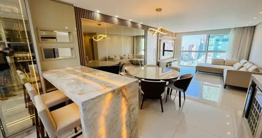 | locação anual | ap 3 suítes | alto padrão | centro | balneário camboriú