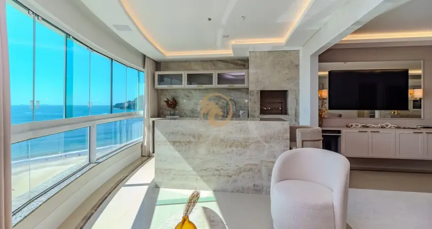 | locação anual | ap 3 suítes | frente mar | embraed | balneário camboriú