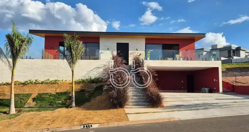 Casa com 4 dormitórios à venda, 320 m² por r$ 3.200.000,00 - condomínio campos de santo antônio ii - itu/sp