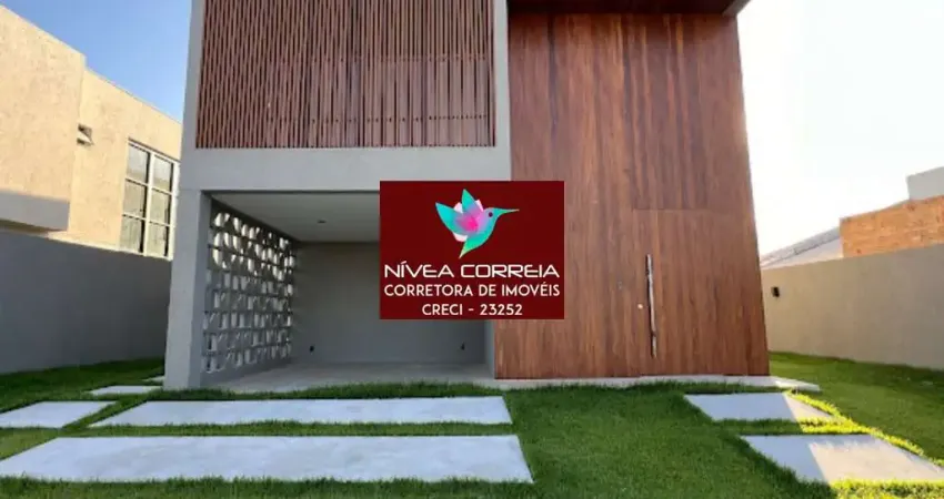 Vende-se linda casa duplex com 4 suítes em alphaville litoral norte 2, abrantes, camaçari.