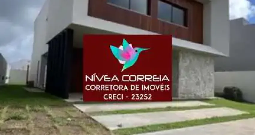 Casa em condomínio fechado com 4 quartos à venda na Rua Caraíva, 100, Abrantes, Camaçari