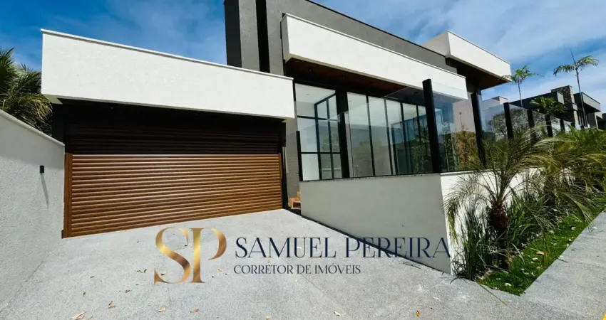 Casa moderna 4 suítes portal do sol green lindissima lote de esquina