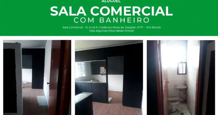 Sala comercial com 1 sala para alugar na Rua Frederico Rene de Jaegher, 17, Rio Bonito, São Paulo
